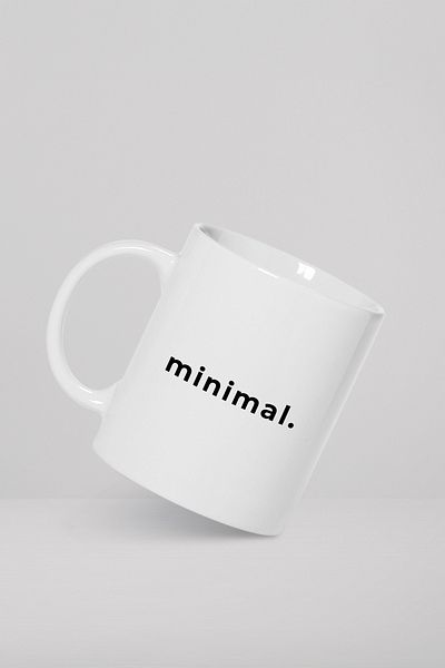 feinas Minimal Design Porcelain Mug