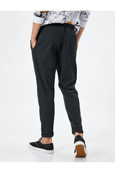 Koton Jogger Eşofman Altı Beli Bağcıklı Cepli