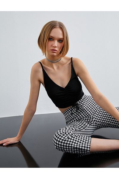 Koton Tenký pásek Crop Top