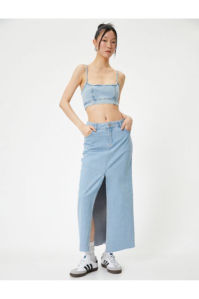 Koton Fusta Midi Jean