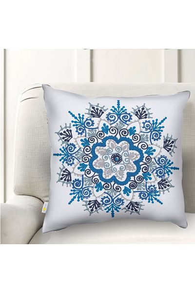 Donetella 1- Piece Modern 45x45 Throw Pillow Cover - Decorative Covers for Cushions, Filling Not Included