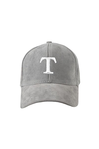 ŞapkaMania T النقش رسالة من جلد الغزال كاب