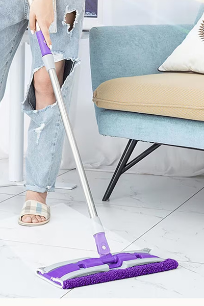 ThenTech Bez Takıp Kullanılabilen Mandallı Mop Temizlik Seti Mikrofiber Bez T...