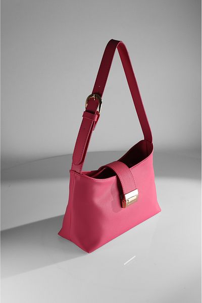 Rimense Women's Fuchsia Hand and Shoulder Bag