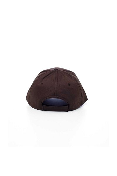 ŞapkaMania Navy Blue M Letter Basic Baseball Cap