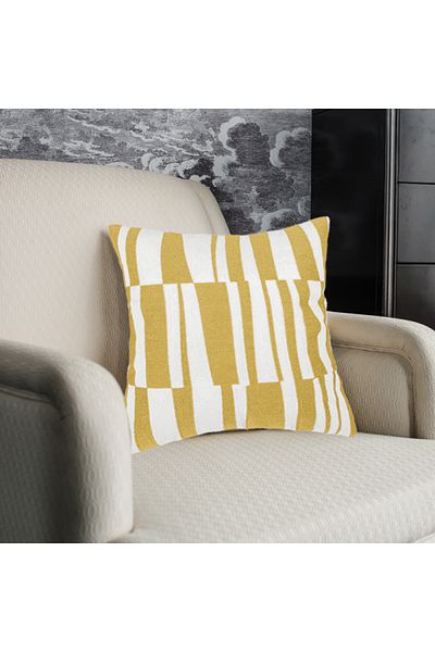 Donetella 1- Piece Modern 45x45 Throw Pillow Cover - Decorative Covers for Cushions, Filling Not Included