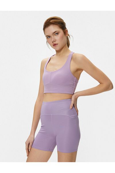 Koton Jambiere de motociclist Cusături sportive Detaliat Slim Fit