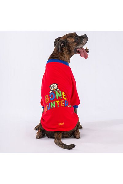 Pawstar Red Bone Hunter Medium and Large Breed Dog Sweati Dog Outfit Dog Dress
