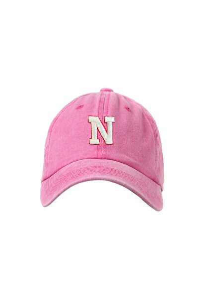 ŞapkaMania Șapcă de baseball lavabilă cu font N College