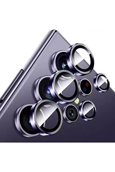 POWELL Colorful Camera Lens and Glass Protector for Samsung S24 Ultra and S23...