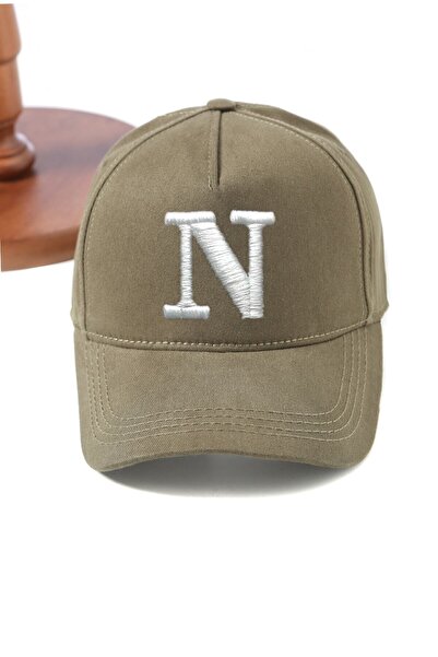 ŞapkaMania Șapcă de bază din gabardină de lux cu litera N
