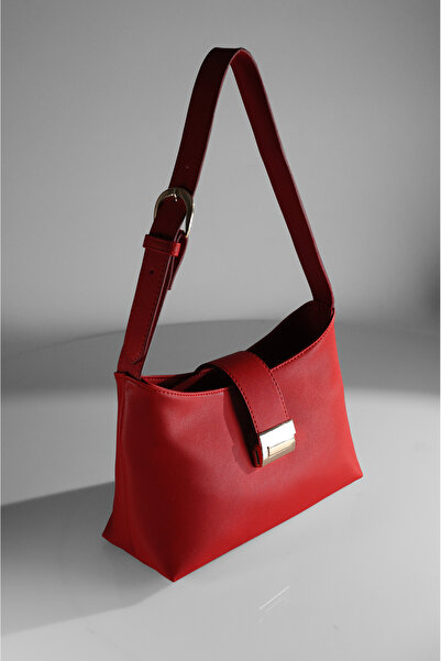 Rimense حقيبة يد وكتف حمراء نسائية