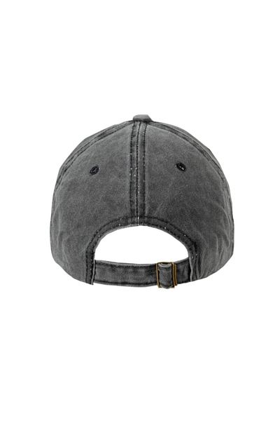 ŞapkaMania R - Washable Baseball Cap with College Font and Letter