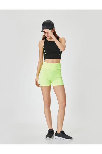 Koton Jambiere scurte sport, talie înaltă, slim fit