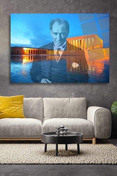 HMDS CONCEPT Pictură pe sticlă Ataturk și Anıtkabir 79