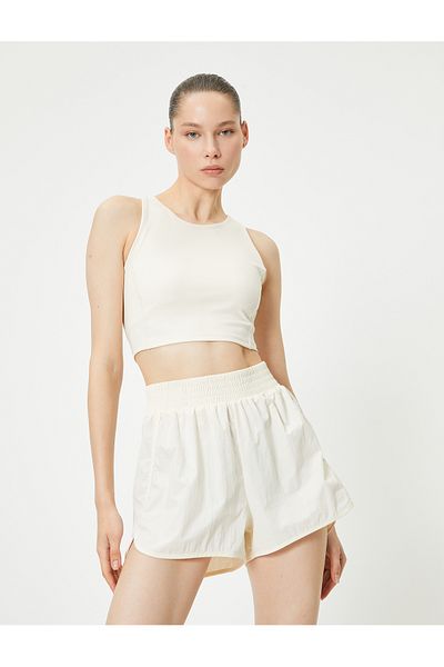 Koton Running Shorts Parachute Fabric High Waist Comfortable Fit