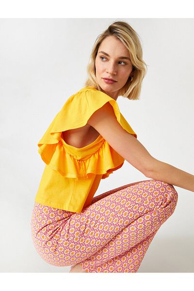 Koton Tricou cu mânecă scurtă, bumbac