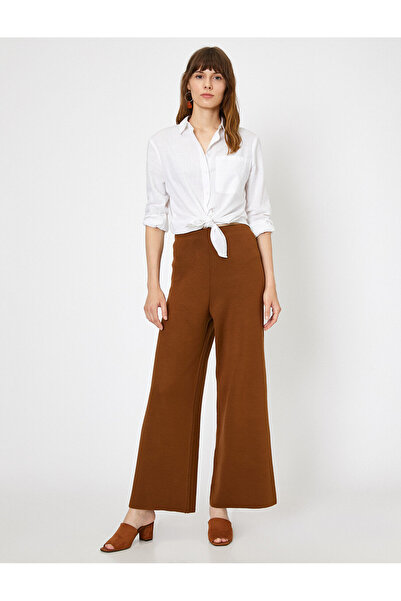 Koton Pantaloni din tricotaje spaniole