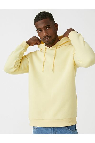 Koton Basic-Sweatshirt mit Kapuze