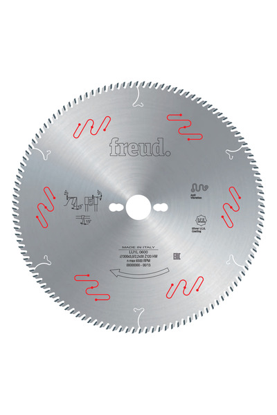 Freud LU1L 0600 Elmas Daire 300x120 Sık Diş Lamine 45 drc kesim