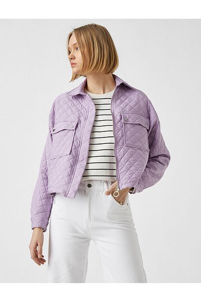 Koton Quilted Pocket Jacket