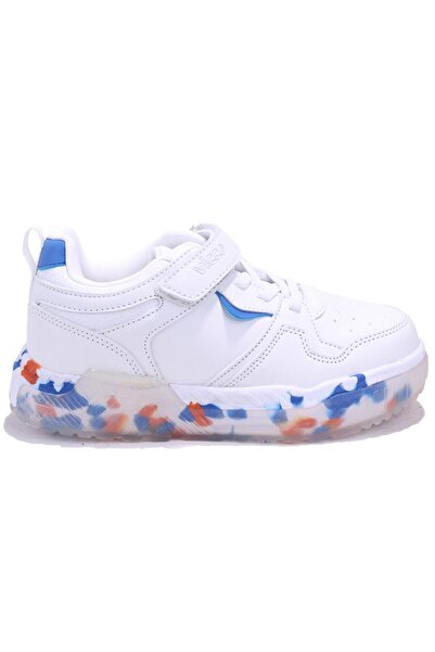 Vicco Monaco 346F24K304 Beyaz Mavi Ortopedik Günlük Erkek Çocuk Spor Ayakkabı