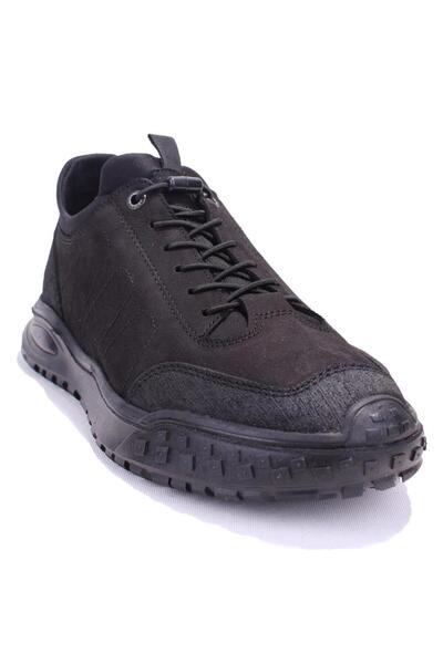 Hammer Jack 10224805 Black Orthopedic Casual Men's Leather Shoes