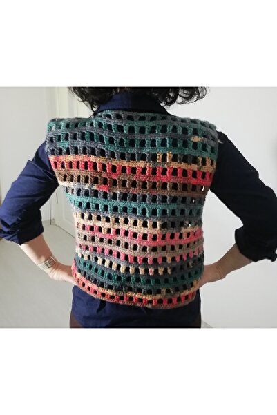 SUNEXPORT В'язаний квадратний жилет