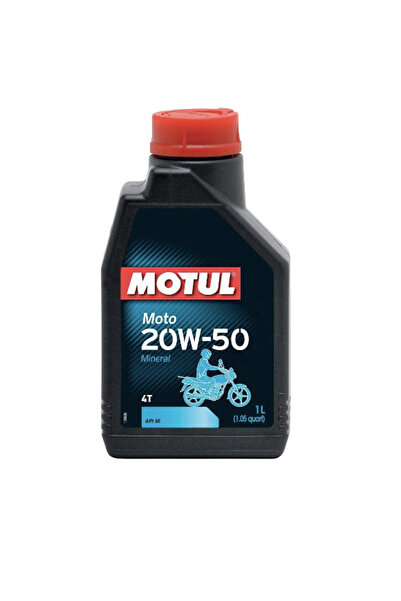 Motul Moto 4t 20w-50 1 Lt 4 Zamanlı Mineral Motosiklet Yağı