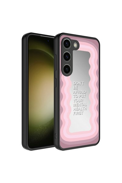 Ahlttiba Mirror Cover Compatible with Galaxy S23 Case Mirror Cover with Mirro...