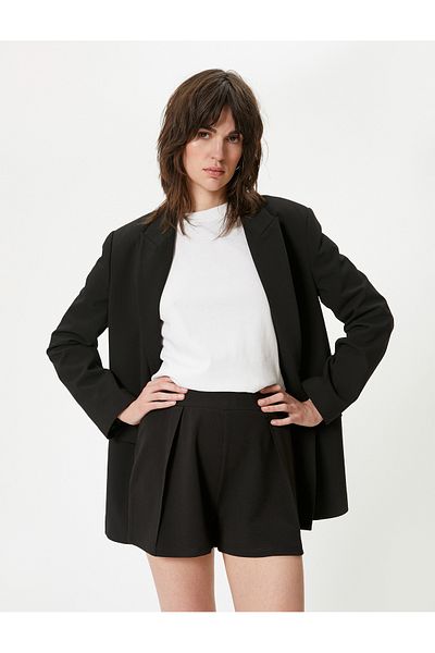 Koton Mini-Shorts mit Falten
