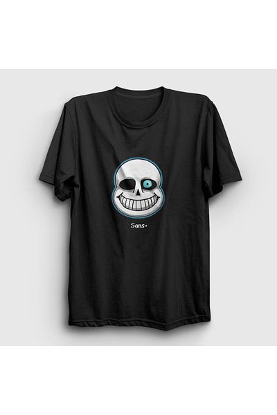 Presmono Μπλουζάκι Unisex Μαύρο Undertale - 32643tt