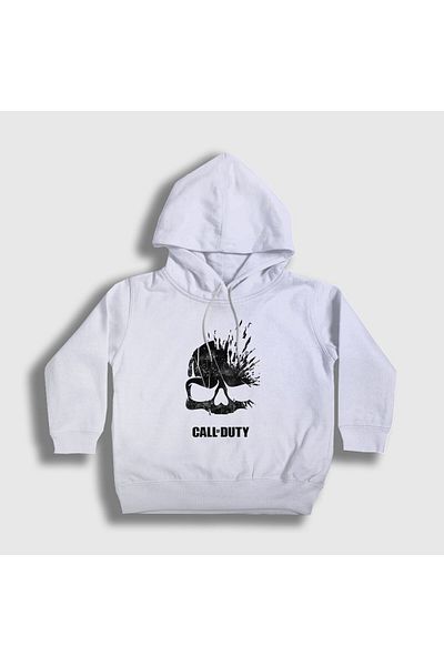 Presmono Hanorac cu glugă Call Of Duty, unisex, alb, pentru copii, 27241tt