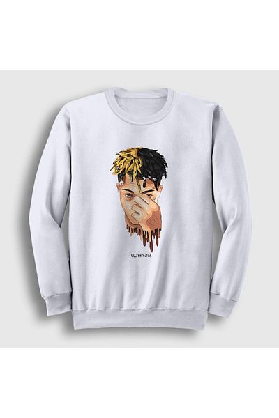 Presmono Φούτερ Unisex White Cool Xxxtentacion 47586tt