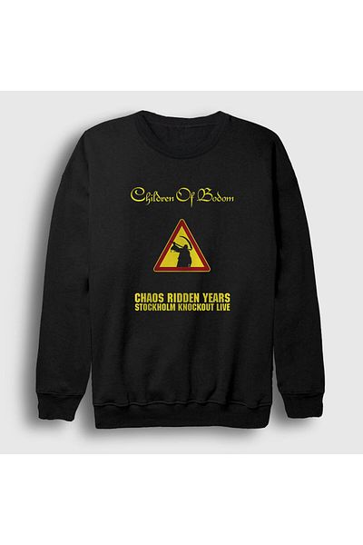 Presmono Φούτερ Unisex Black Chaos Children Of Bodom 33237tt