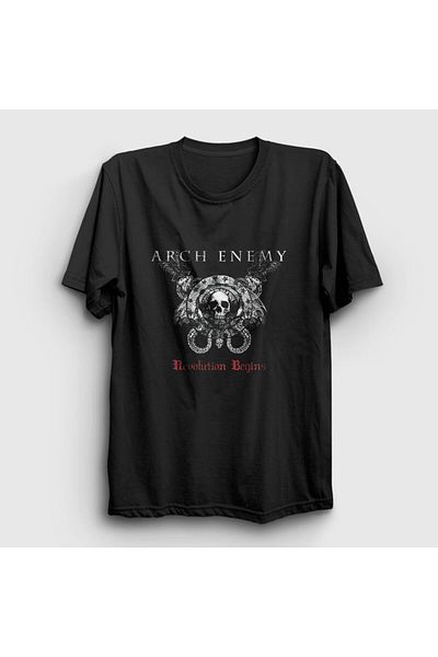 Presmono Μπλουζάκι Unisex Black Revolution Arch Enemy 11688tt