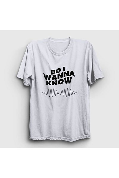 Presmono Μπλουζάκι Unisex White Know Arctic Monkeys 13962tt