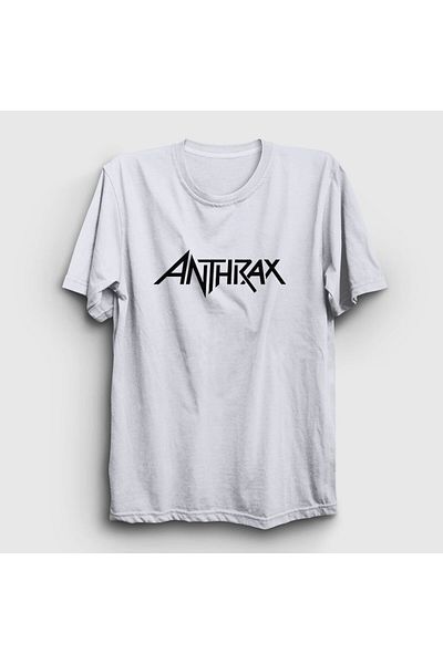 Presmono Μπλουζάκι Unisex White Anthrax 9919tt