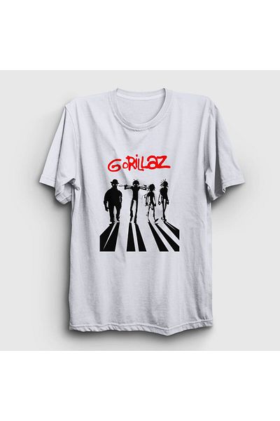 Presmono Μπλουζάκι Unisex Gorillaz Clockwork Orange - Λευκό 54485tt