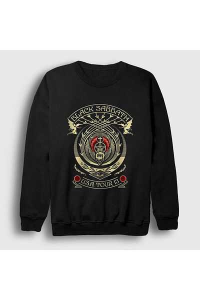 Presmono Φούτερ Unisex Black Obey Black Sabbath 18513tt