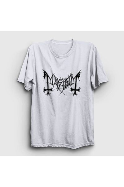 Presmono Μπλουζάκι Unisex White Logo Mayhem 64681tt