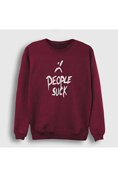 Presmono Unisex klaret crvena majica People Suck Xxxtentacion 48544tt