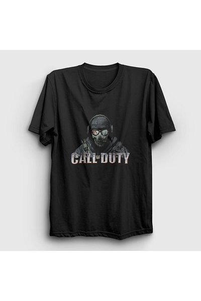 Presmono Μπλουζάκι Unisex Black Soldier Call Of Duty 27409tt