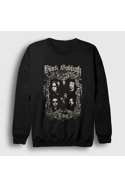Presmono Унисекс суитшърт Black Tribute Black Sabbath 18619tt