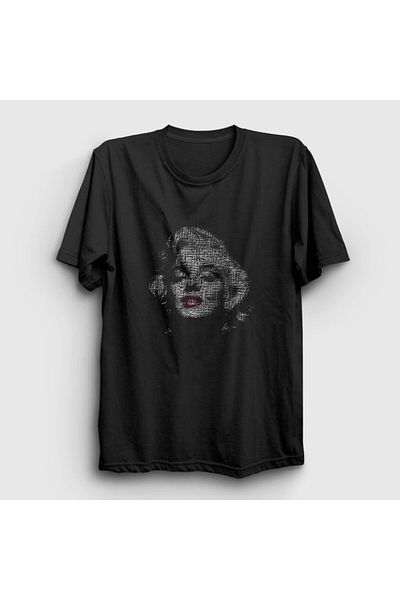 Presmono Μπλουζάκι Unisex Black Grimace Marilyn Monroe 39001tt