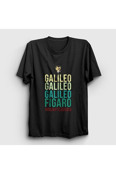 Presmono Μπλουζάκι Unisex Μαύρο Galileo Queen Freddie Mercury 34255tt