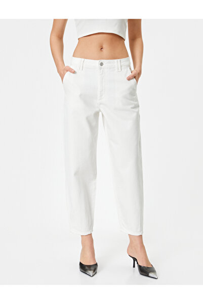 Koton Άνετο τζιν ψηλόμεσο - φαρδύ τζιν