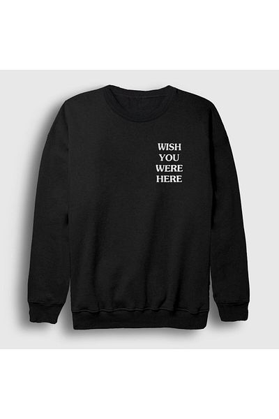 Presmono Унисекс черен суитшърт Wish Astroworld Travis Scott 43606tt