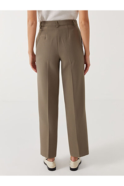 LC Waikiki LCW Vision Haki Loose Fit Kadın Pantolon