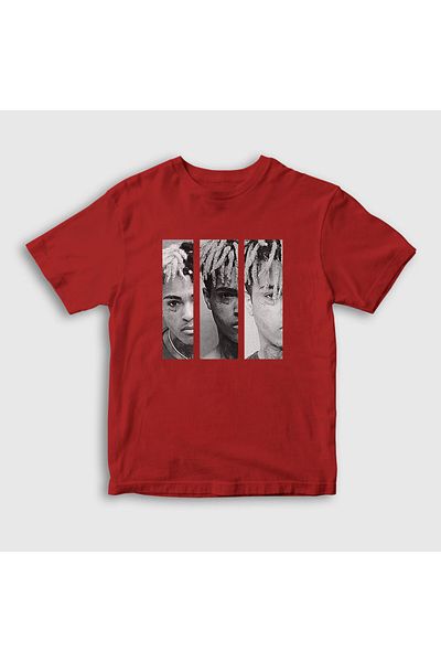 Presmono Tricou unisex copii Red Three Xxxtentacion 49330tt